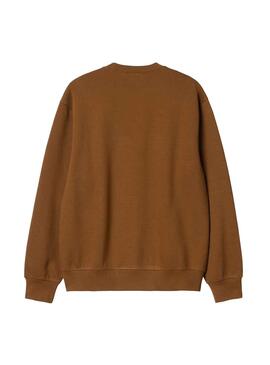 Sudadera Carhartt Deep H Marrón para Hombre