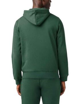 Sudadera Lacoste Clásica Verde para Hombre