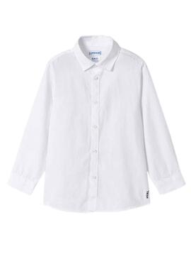 Camisa Mayoral Básica Blanco para Niño