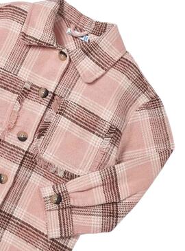Sobrecamisa Mayoral Cuadros Rosa para Niña