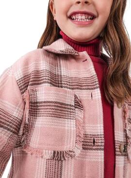Sobrecamisa Mayoral Cuadros Rosa para Niña