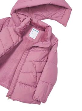 Chaquetón Mayoral Colegial Básico Rosa para Niña