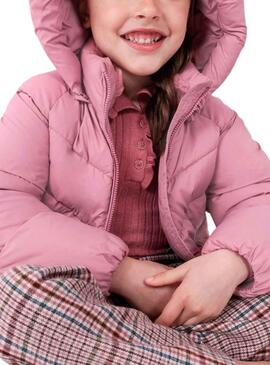 Chaquetón Mayoral Colegial Básico Rosa para Niña