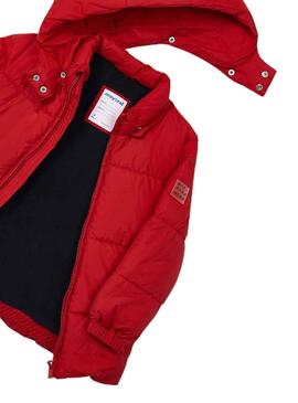 Chaquetón Mayoral Colegial Basico Rojo para Niño