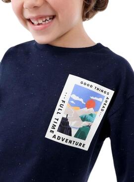Camiseta Mayoral Neps Marino para Niño