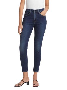 Pantalón Vaquero Levis 721 Skinny Blue Swell Mujer