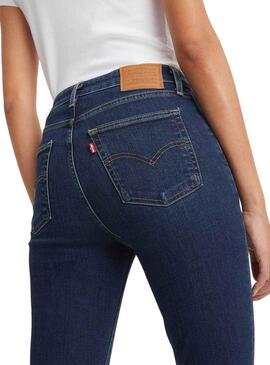 Pantalón Vaquero Levis 721 Skinny Blue Swell Mujer