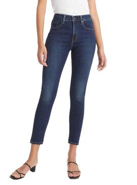 Pantalón Vaquero Levis 721 Skinny Blue Swell Mujer