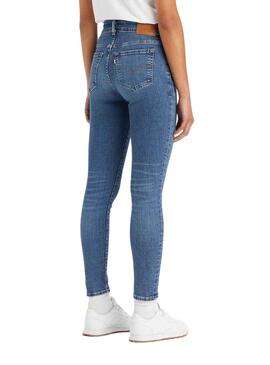 Pantalón Vaquero Levis 711 Double Button Mujer