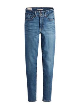 Pantalón Vaquero Levis 711 Double Button Mujer