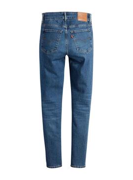 Pantalón Vaquero Levis 711 Double Button Mujer