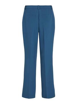 Pantalones Vila Vimanoni Azul Para Mujer
