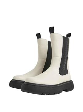 Botas Pepe Jeans Yoko Chelsea Beige Para Mujer