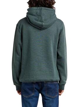 Sudadera Pepe Jeans Nouvel Hoodie Verde Hombre