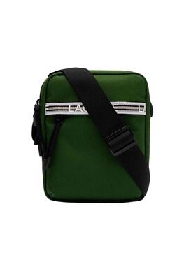 Bandolera Lacoste Vertical Camera Verde Hombre