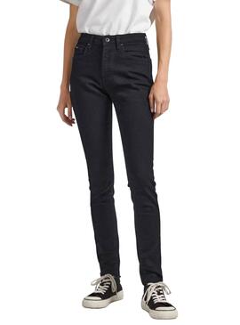 Pantalón Vaquero Pepe Jeans Regent Negro Mujer