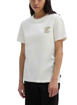 Camiseta Vans Paisley Fly Blanco para Mujer