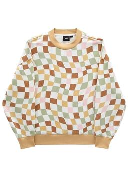 Sudadera Vans Club Slouchy Naranja para Mujer