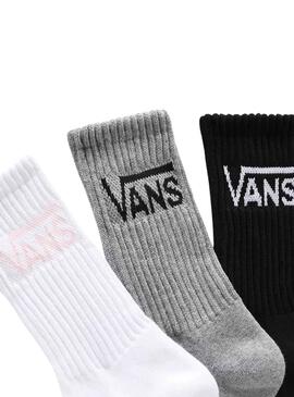 Calcetines Vans Classic Crew Pack 3 para Mujer