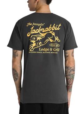 Camiseta Vans Jack Rabbits Negro para Hombre