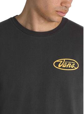 Camiseta Vans Jack Rabbits Negro para Hombre