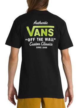 Camiseta Vans Holder ST Classic Negro para Hombre