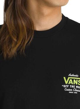 Camiseta Vans Holder ST Classic Negro para Hombre