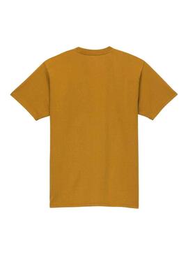 Camiseta Vans Woven Patch Amarillo para Hombre