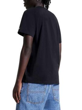 Camiseta Tommy Jeans Entry Concert Negro Hombre