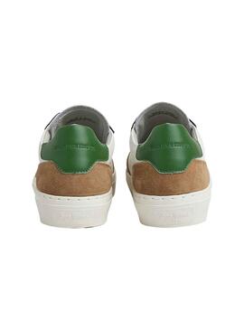 Zapatillas Pepe Jeans Yogi Street Blanco Camel