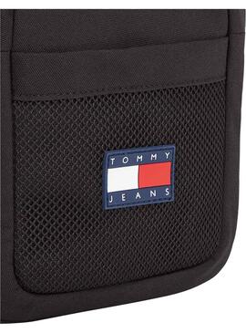 Bolso Tommy Jeans Hybrid Reporter Negro Hombre