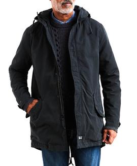 Parka Levis Lined Negro Hombre