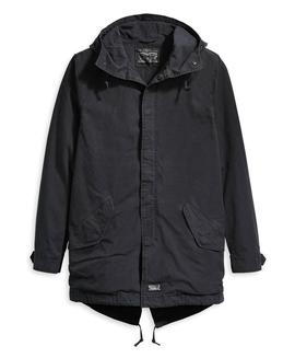 Parka Levis Lined Negro Hombre