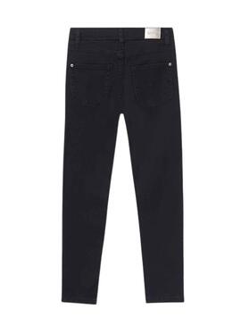 Pantalón Mayoral Cerrado Tejano Basic Negro Niña