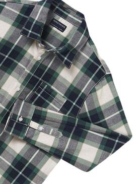 Camisa Mayoral Cuadros Verde para Niño