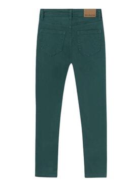 Pantalón Mayoral 5 bolsillos Slim Fit Verde Niño