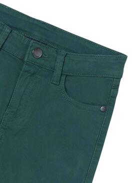 Pantalón Mayoral 5 bolsillos Slim Fit Verde Niño