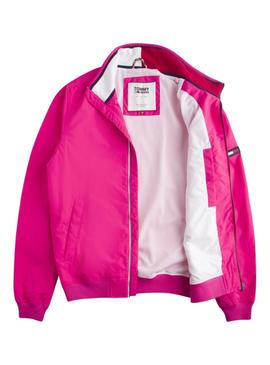 Cazadora Tommy Jeans Casual Fuchsia Hombre