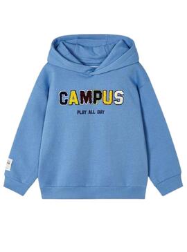 Sudadera Mayoral Apliques Azul para Niño