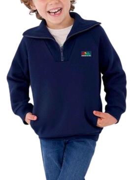 Sudadera Mayoral Cremallera Marino para Niño