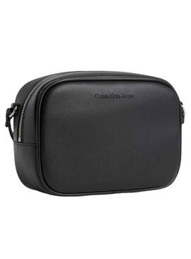 Bolso Calvin Klein Sculpted Camera Negro Mujer