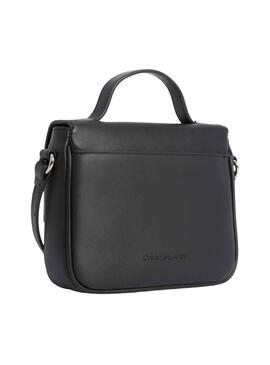 Bolso Calvin Klein Sculpted Boxy Negro para Mujer