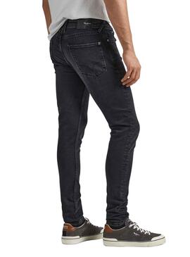 Pantalón Vaquero Pepe Jeans Finsbury Negro Hombre