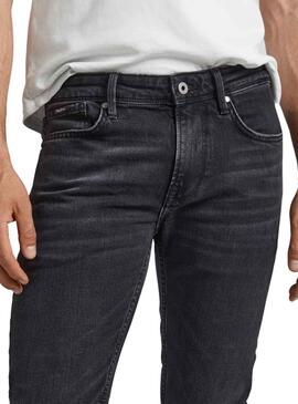 Pantalón Vaquero Pepe Jeans Finsbury Negro Hombre