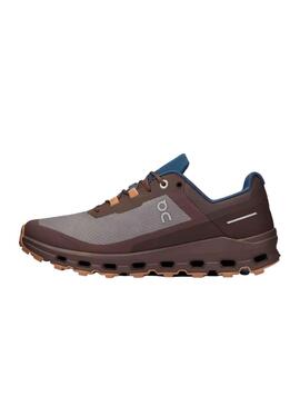 Zapatillas On Running Cloudvista Marron para Mujer