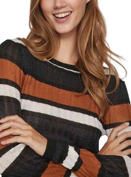 Jersey Vila Viember Marrón para Mujer