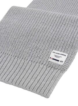 Bufanda Pepe Jeans Griffin Gris para Hombre