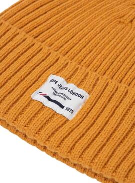 Gorro Pepe Jeans Griffin Amarillo para Hombre