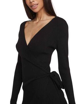 Vestido Vila Vicomfy Negro para Mujer