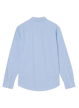 Camisa Levis Battery Azul Para Hombre